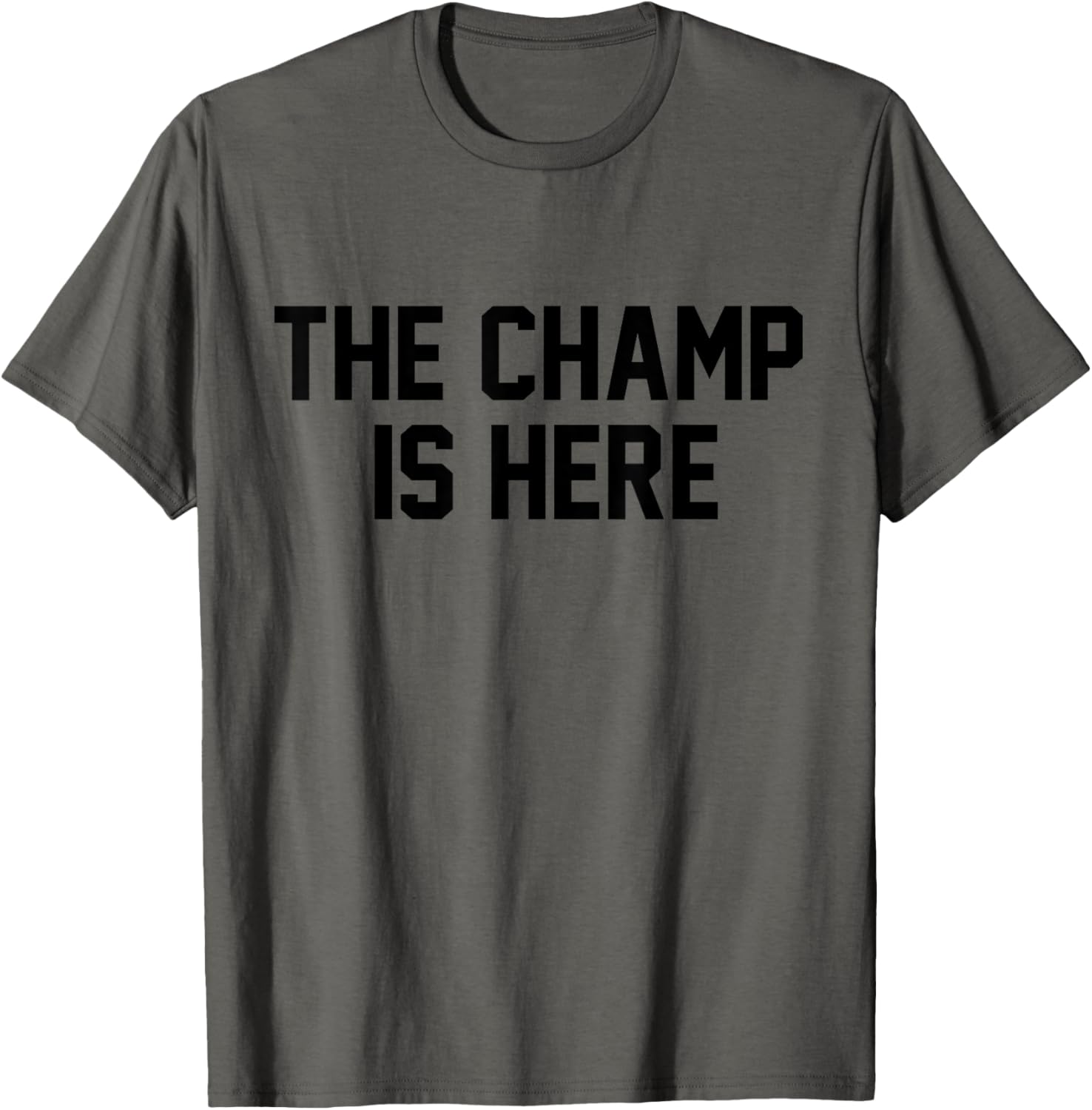The Champ Is Here Fantasy Sports Champion Winner Tshirt