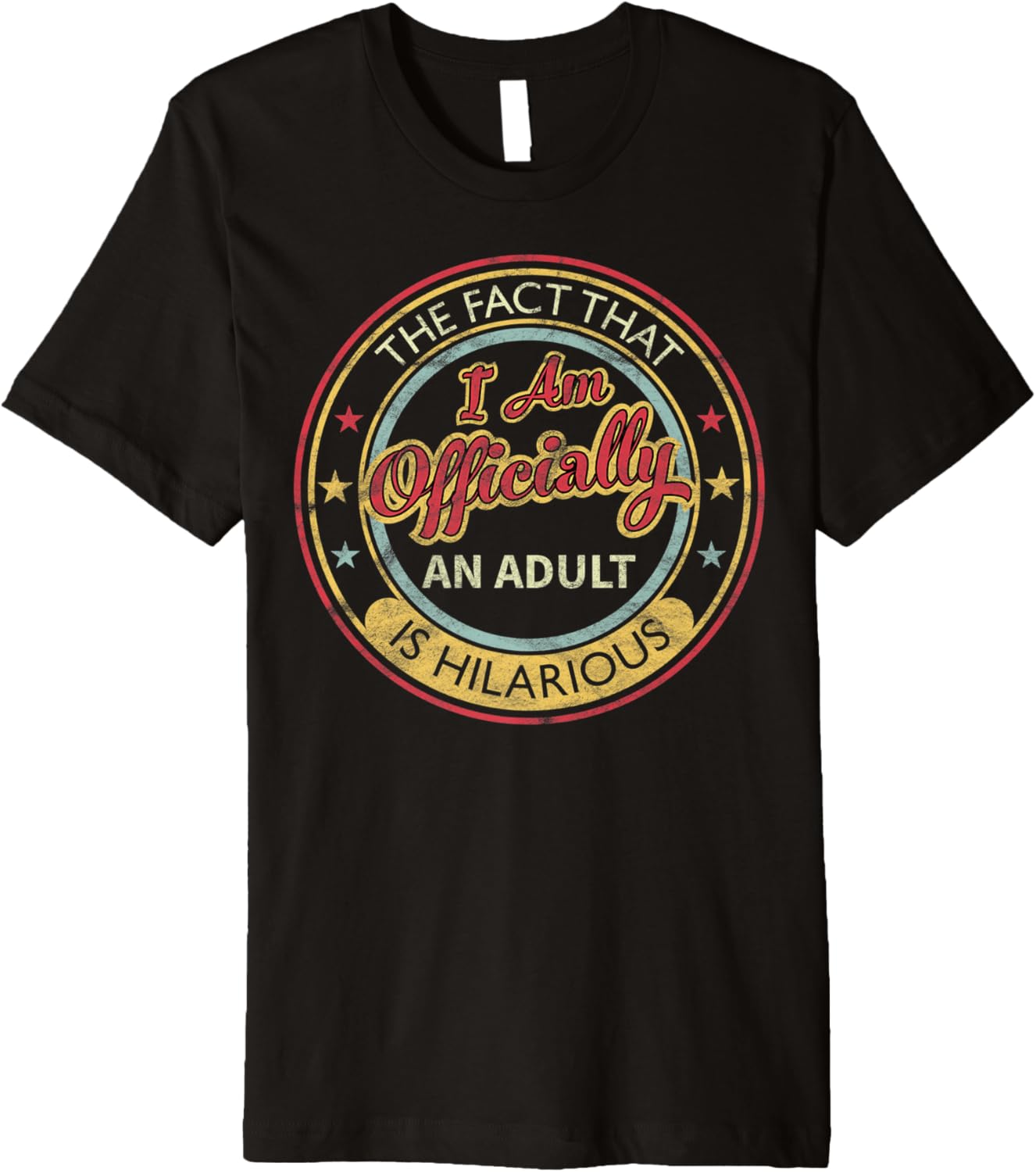 18 Year Old Gifts Officially Adult Hilarious 18th Birthday Premium