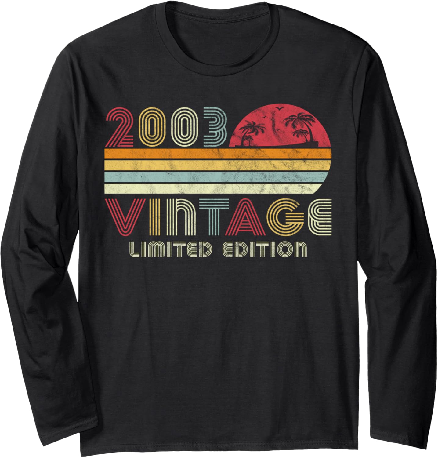 18 Year Old Gifts Vintage 2003 Limited Edition 18th Birthday Long Sleeve