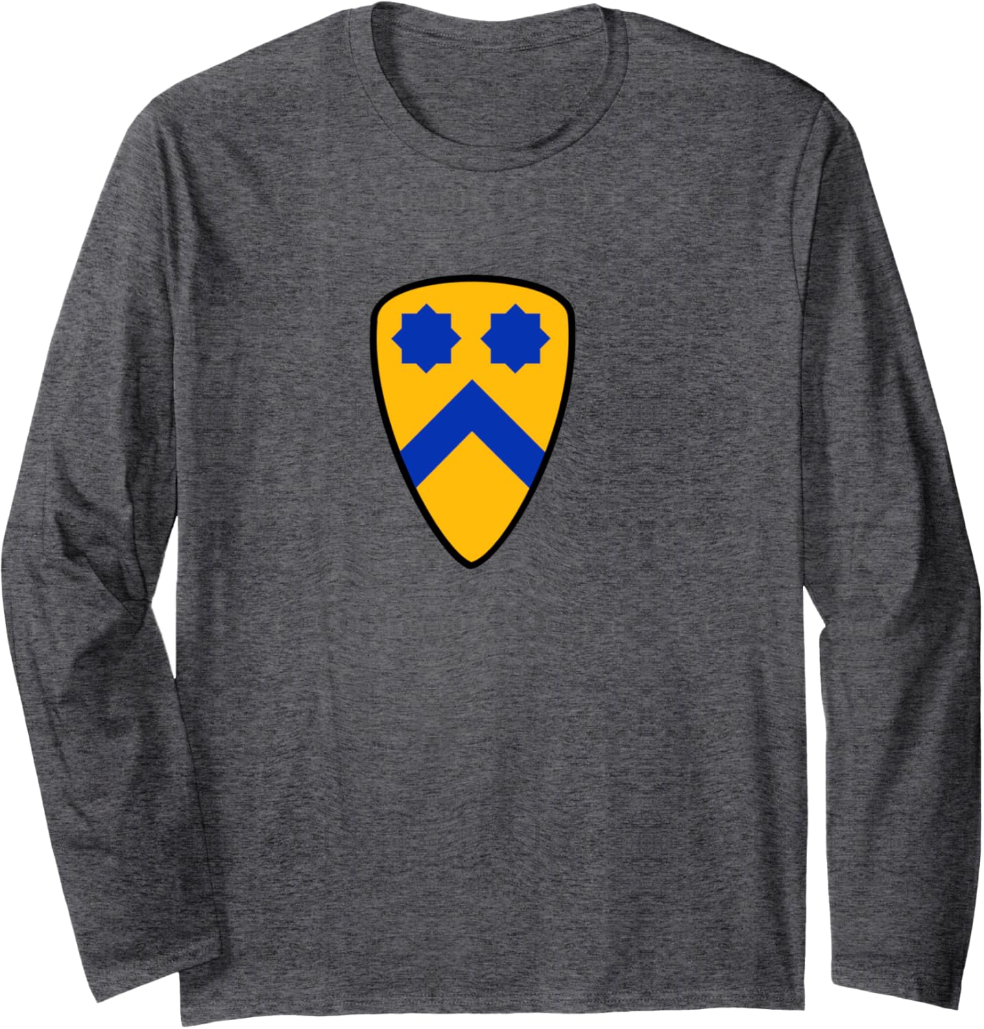 2nd Cavalry Division Shirt Army WWII Buffalo Soldiers Long Sleeve