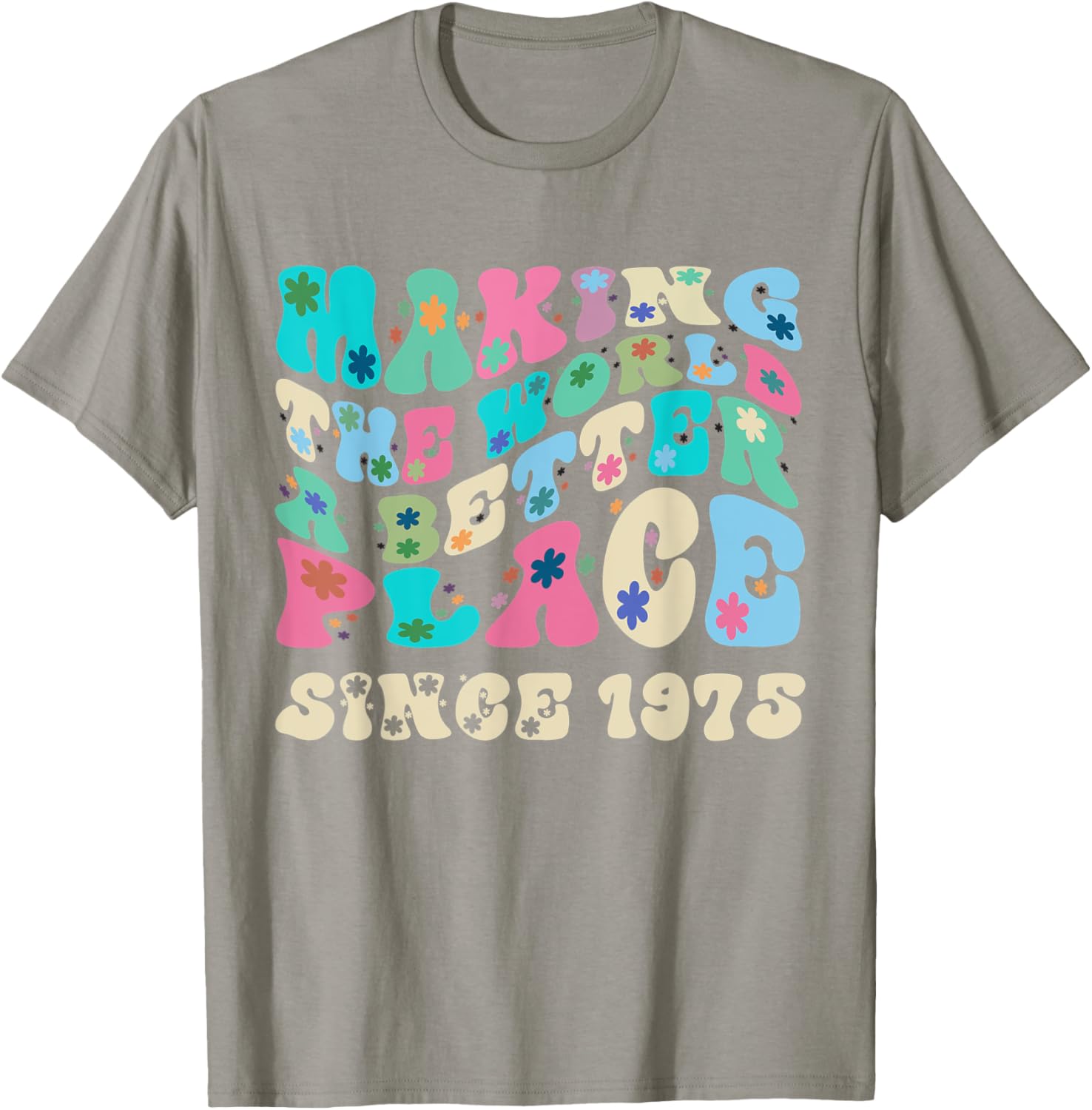 Retro vintage making the world a better place since 1975 Apparel | High Search Volume | Top Rated Comfort