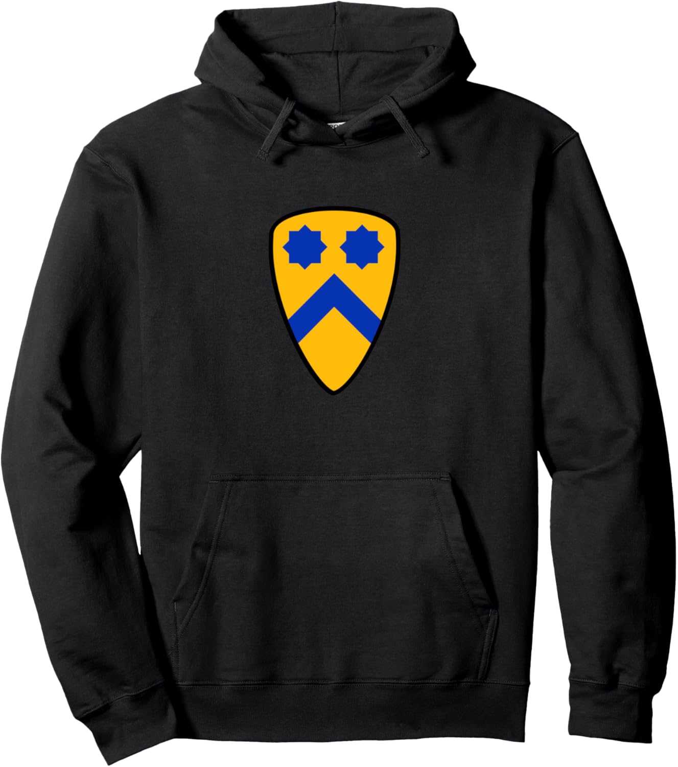 2nd Cavalry Division Shirt Army WWII Buffalo Soldiers Pullover Hoodie