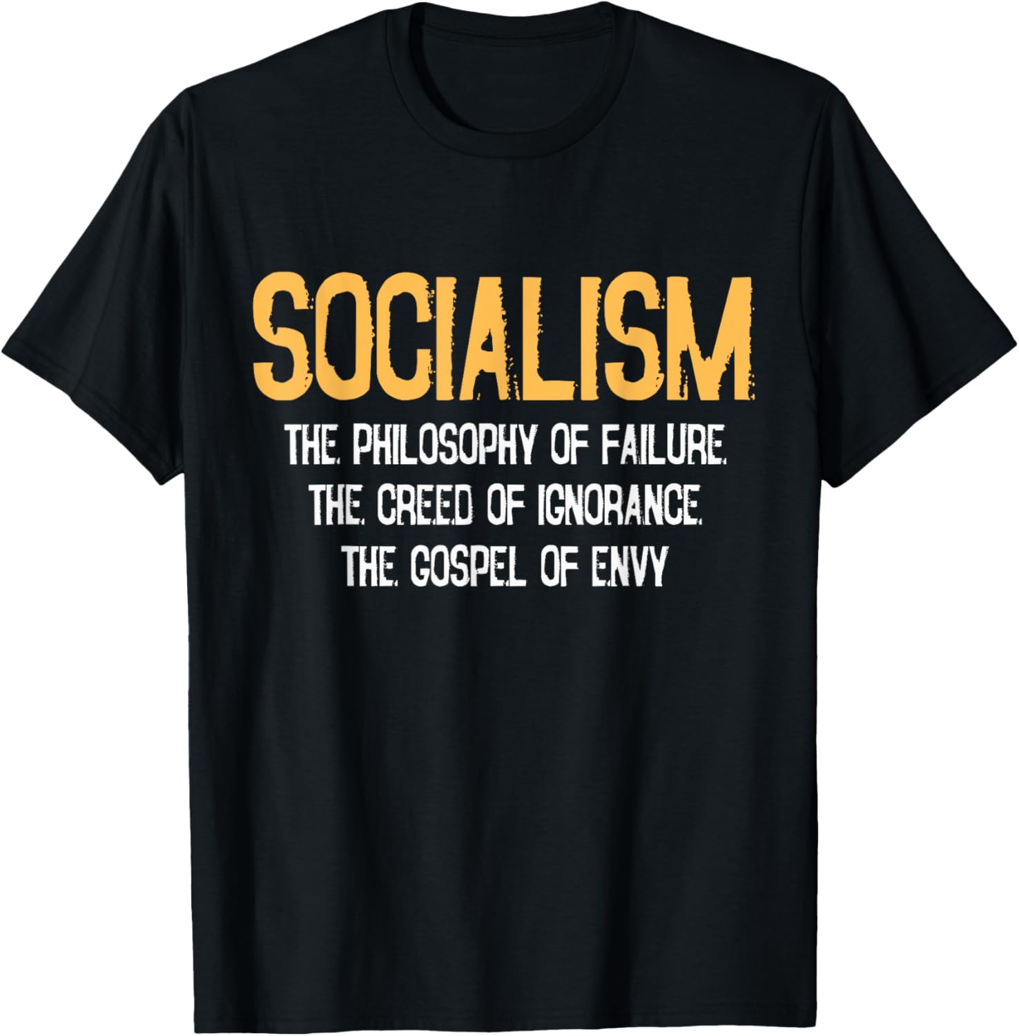 Anti Socialism Failure Envy Winston Churchill Quote T shirt