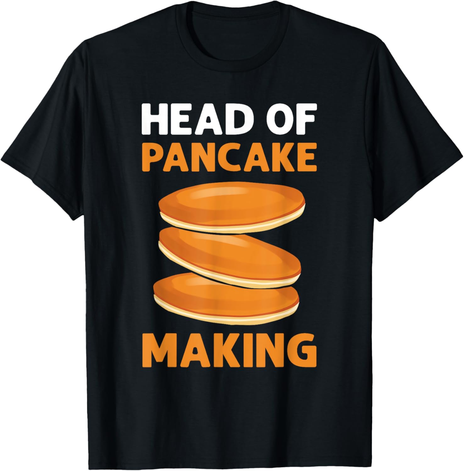 Head Of Pancake Making Waffle Flapjack Pancake Maker Apparel | High Search Volume | Comfort Daily Wear