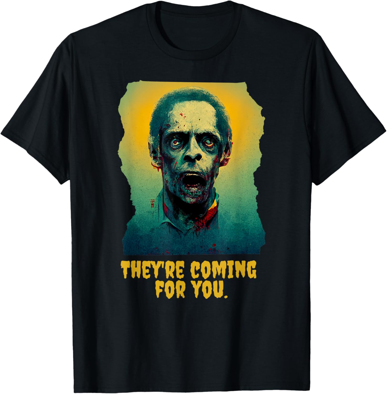 2022 Halloween Funny Zombie Horror Poster Party Costume
