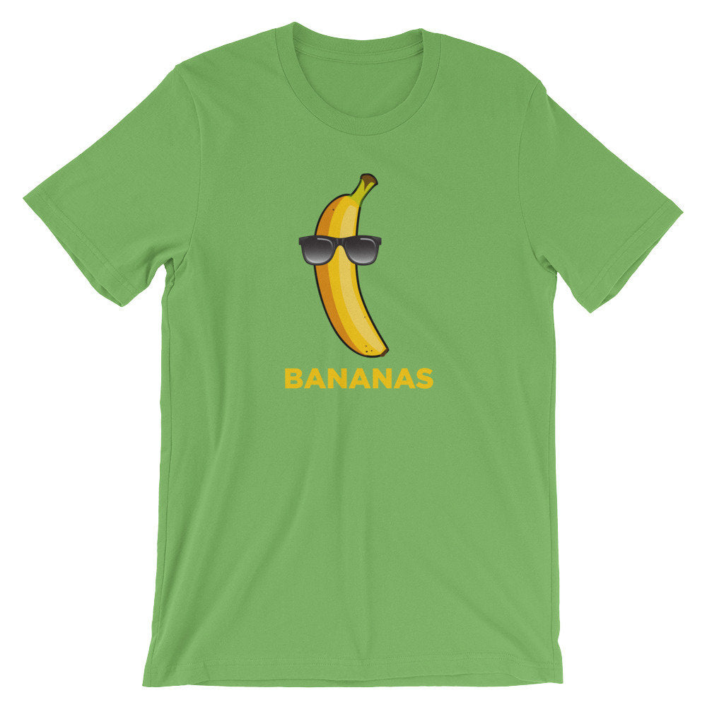 Banana With Sunglasses Cute Unisex Shirt Yellow Fruit Shading Banana Funny Humor Tee Best Souvenir ShortSleeve TShirt Graphic Tee – Cozy Vibes · Perfect For Daily Wear