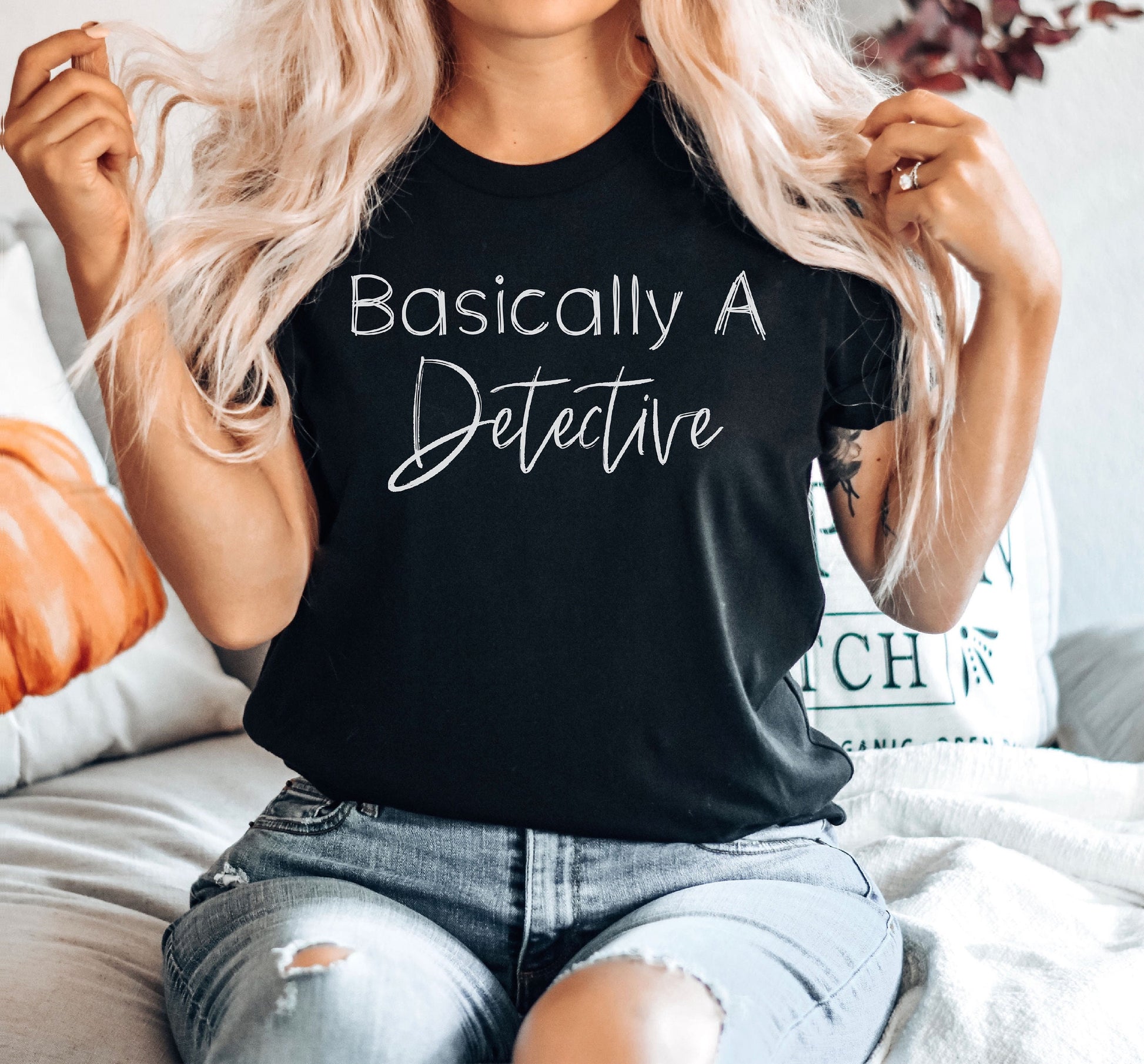 Basically a Detective Funny Shirt True Crime Shirt Murder Mystery Tee True Crime Fan Gift for True Premium Mens Womens Unisex Shirt Graphic Tee – Cozy Vibes · Must-Have Style