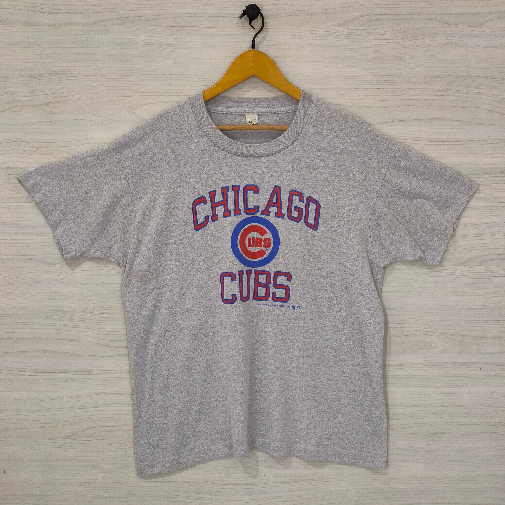 80s Chicago Cubs Top Tee Vintage Screen Stars MLB 1988 Sunburst Souvenirs Made in USA TShirt Gray Graphic Tee – Feel-Good Design · Great Gift For Fans