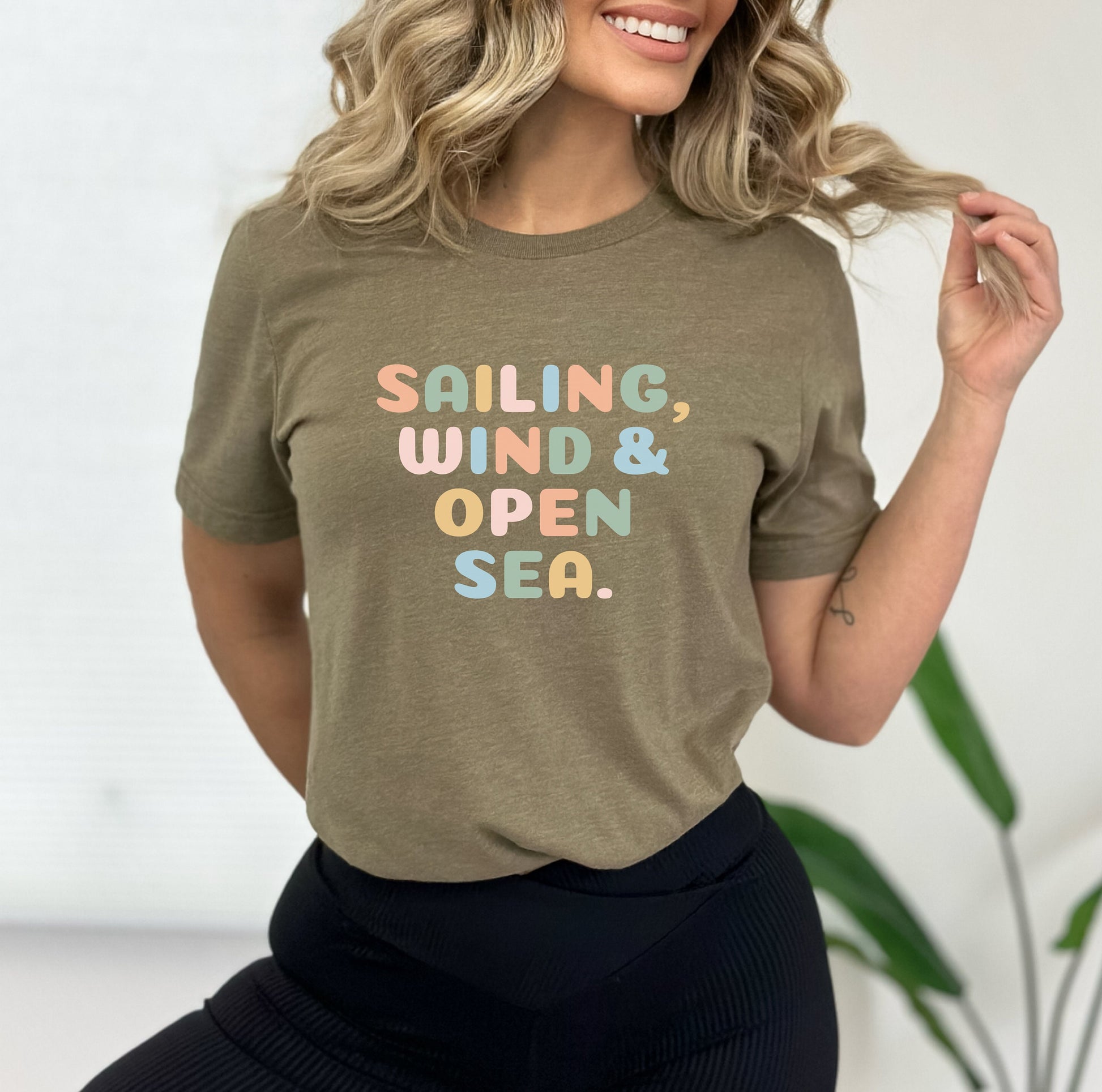 Sailing Shirt Sailor Shirt Sailing tshirt Sailor tshirt Sea Shirt Sea Top Gift for sailor Sailor giftSailing GiftOcean Lover Shirt Graphic Tee – Feel-Good Design · Top Pick For Any Outfit