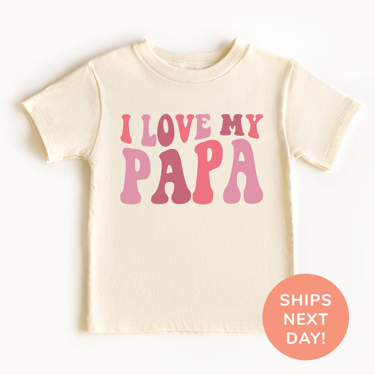I Love My Papa Toddler Shirt and Onesie Retro Toddler Youth Shirt Papas Little Girl and Boy Bodysuit Cute Baby Shirt for Fathers Day Graphic Tee – Bold Style · Top Pick For Any Outfit
