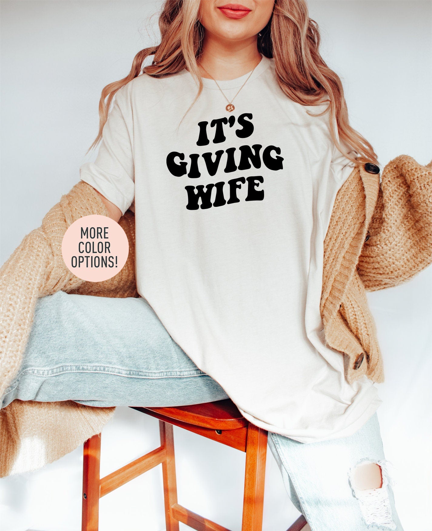 Its Giving Wife Shirt Newlywed Shirt Future Wife Shirt Bridetobe Bachelorette Party Shirt Bridal Party Shirt Wifey Oversized Shirt Graphic Tee – Feel-Good Design · Top Pick For Any Outfit
