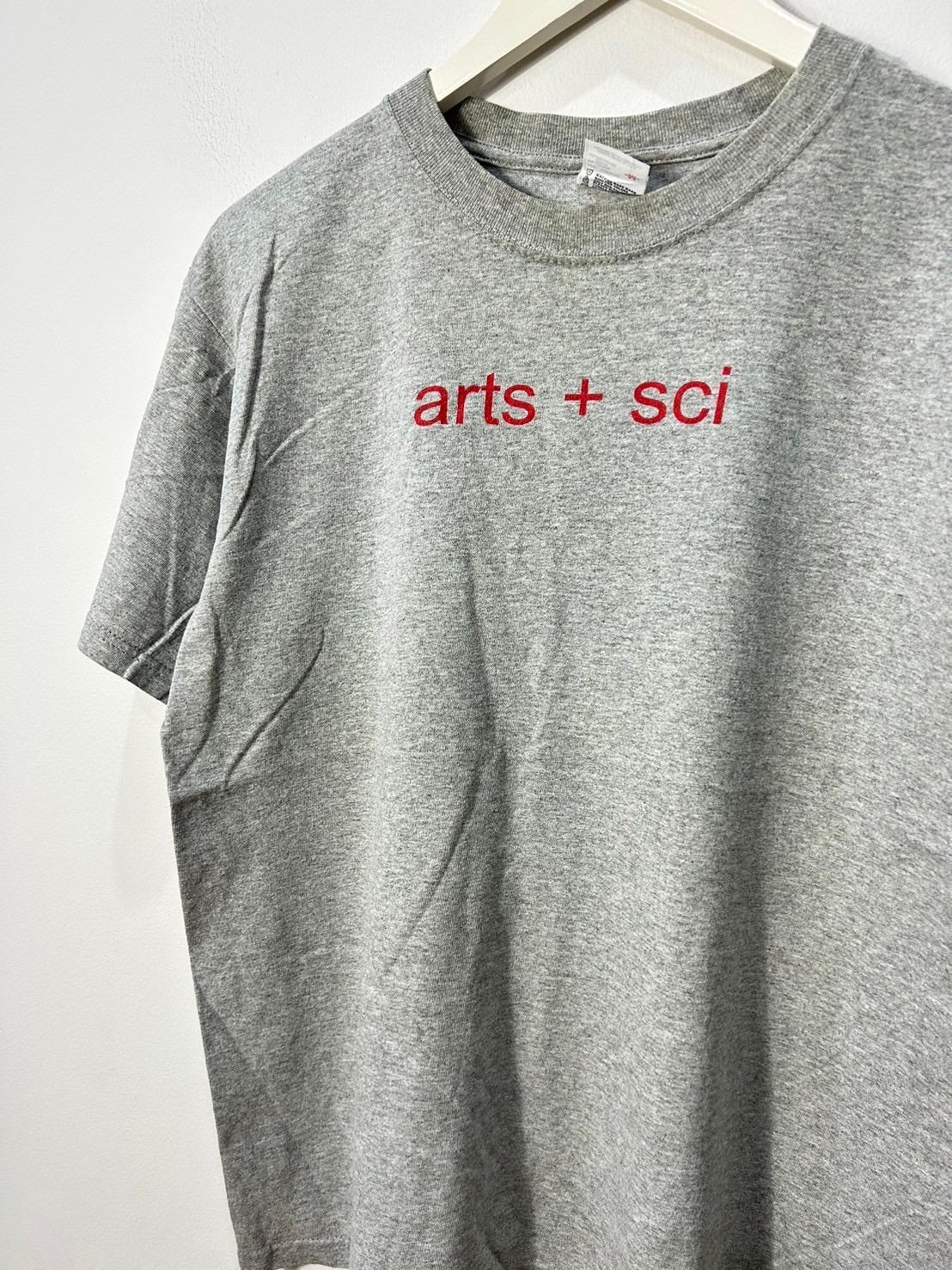 Vintage 2000s Art Sci Saying tshirt size M Graphic Tee – Soft Feel · Trending Graphic Apparel