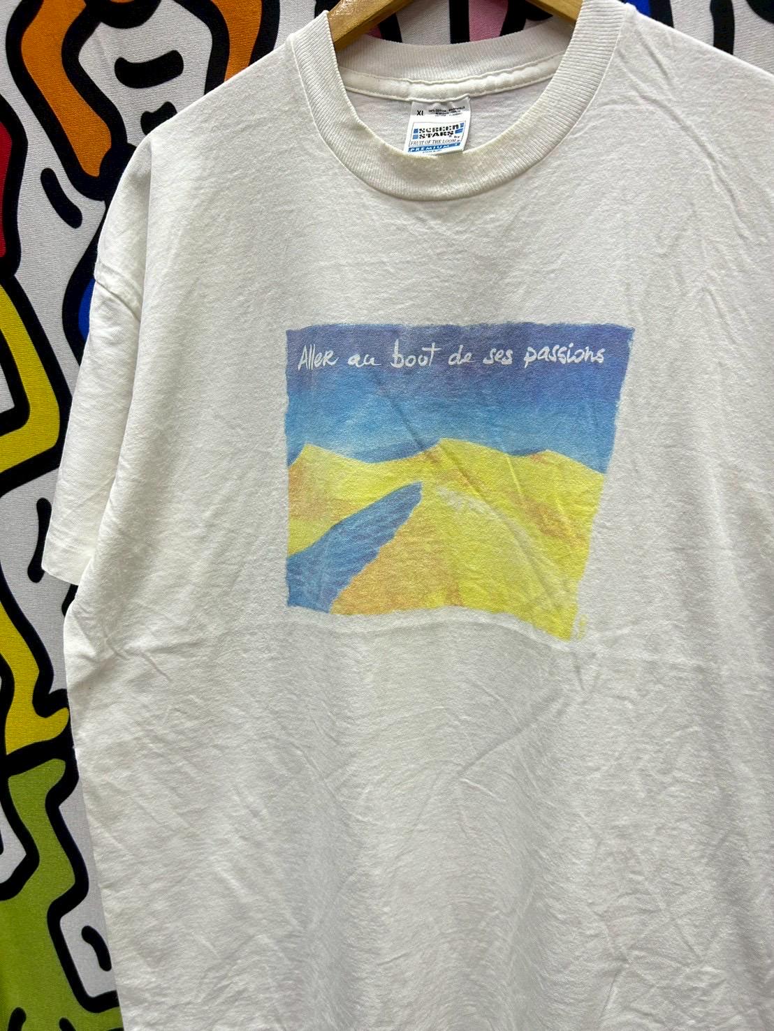 Vintage 90s Screen Stars Graphic Art tshirt size XL Graphic Tee – Premium Graphic · Trending Graphic Apparel