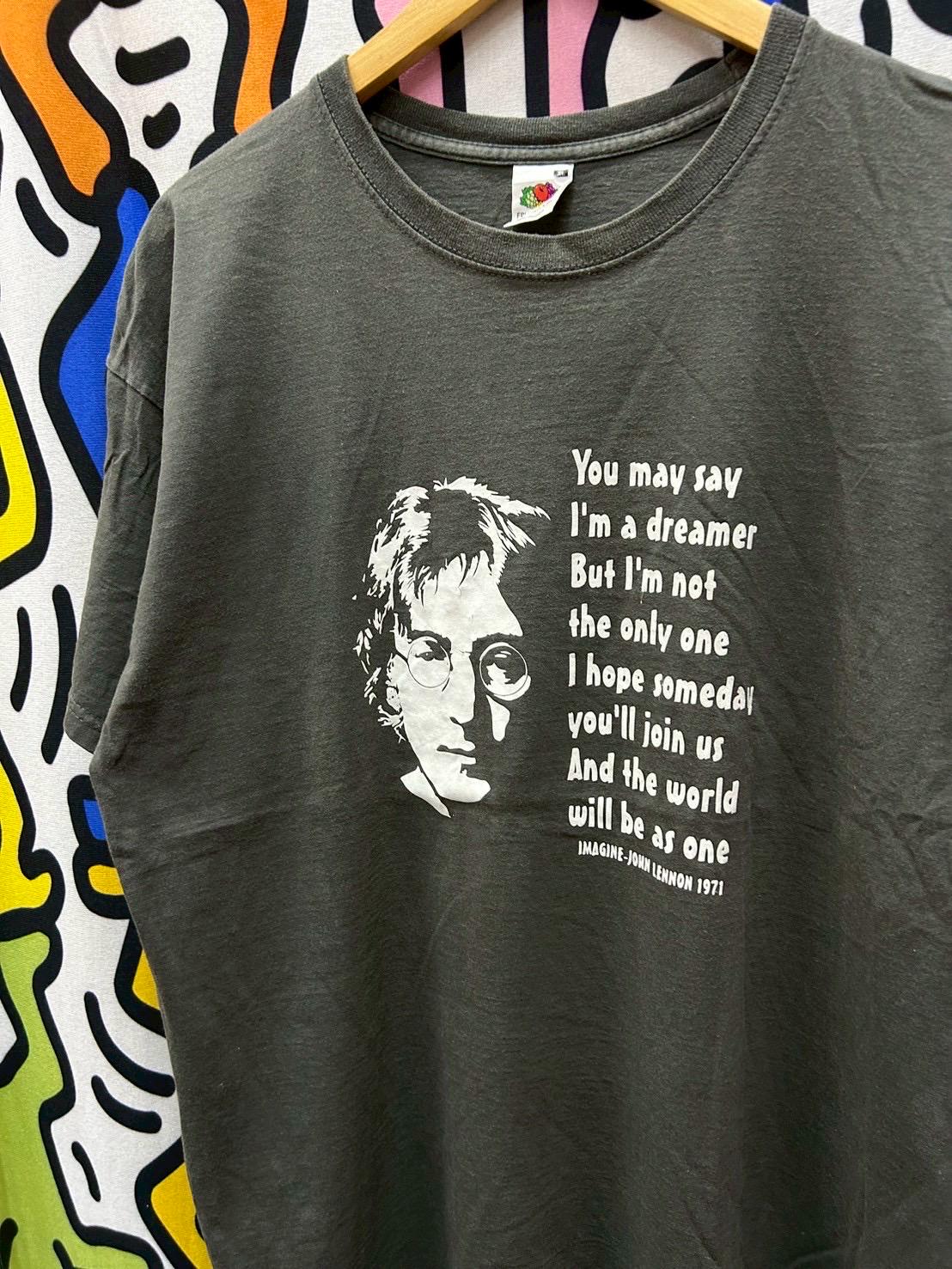 Vintage 2000s John Lennon The Beatles tshirt size XL Graphic Tee – Soft Feel · Trending Graphic Apparel