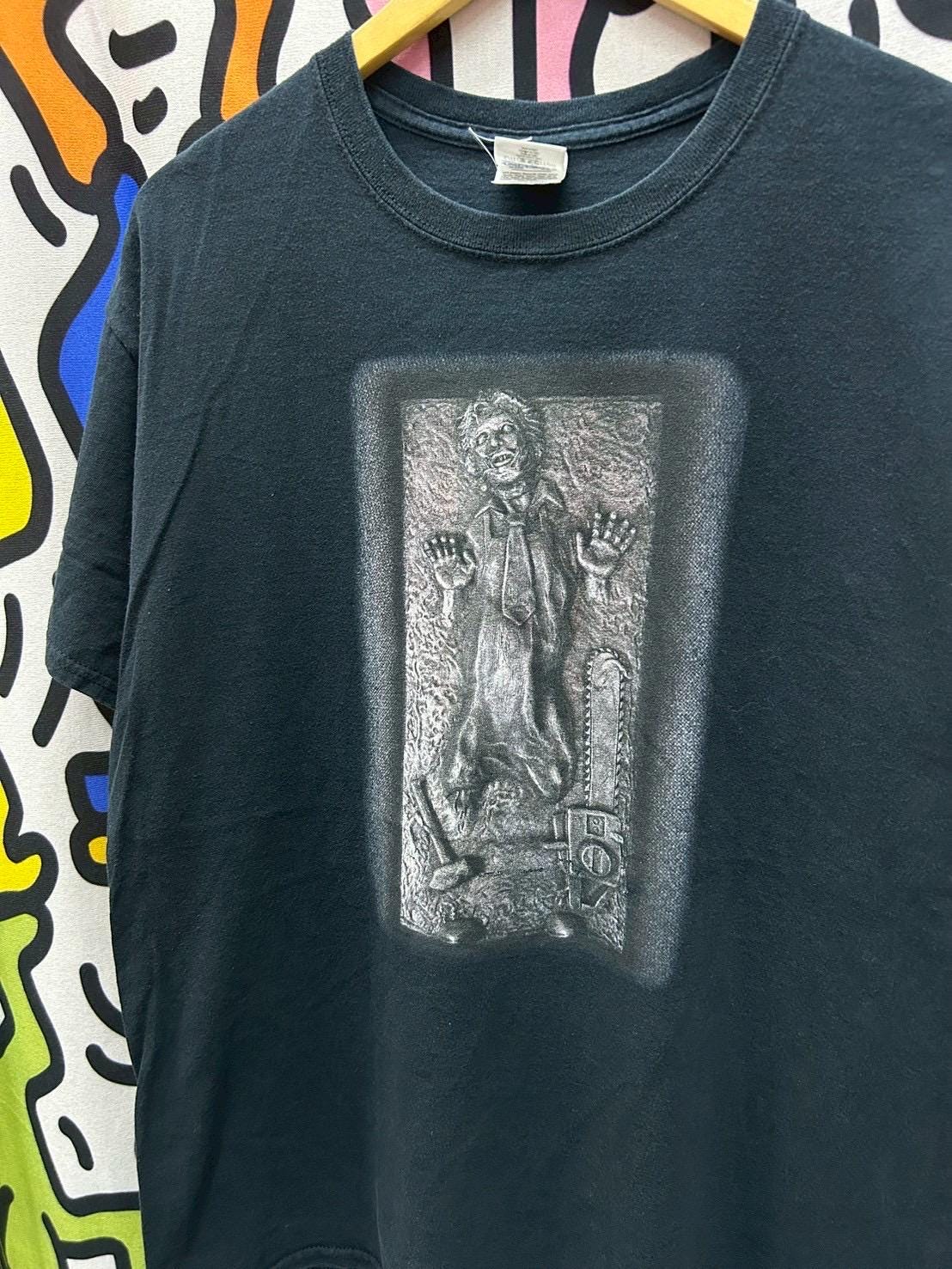 Vintage 2000s The Texas Chainsaw Massacre Movie parody Star Wars tshirt size L Graphic Tee – Feel-Good Design · Top Pick For Any Outfit